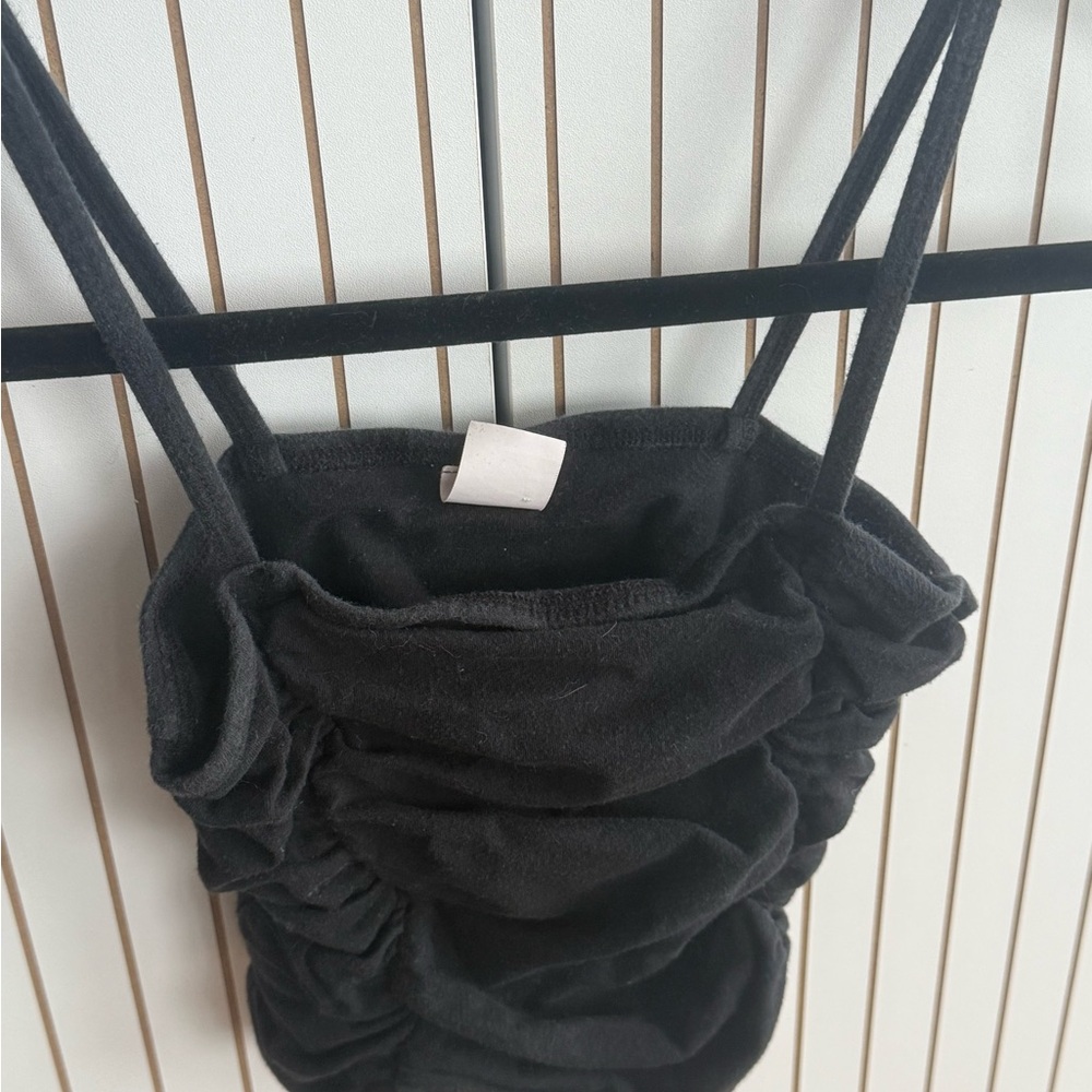 Hollister Black Ruched Women's Top